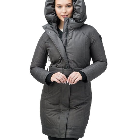 Nobis Astrid Parka Steel Grey - Excellent Condition, Premium Down, Size Small - Picture 7 of 8